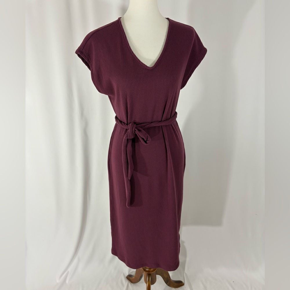 Old Navy V Neck Sleeveless Knit Maxi Dress